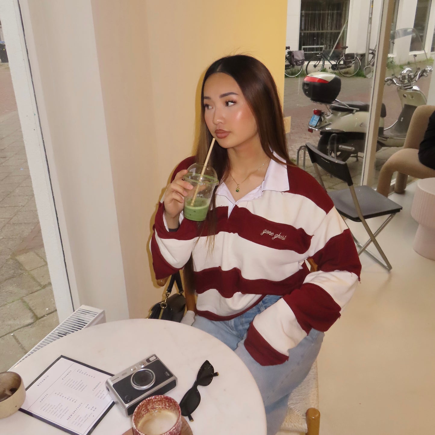AERI LONGSLEEVE Bordeaux