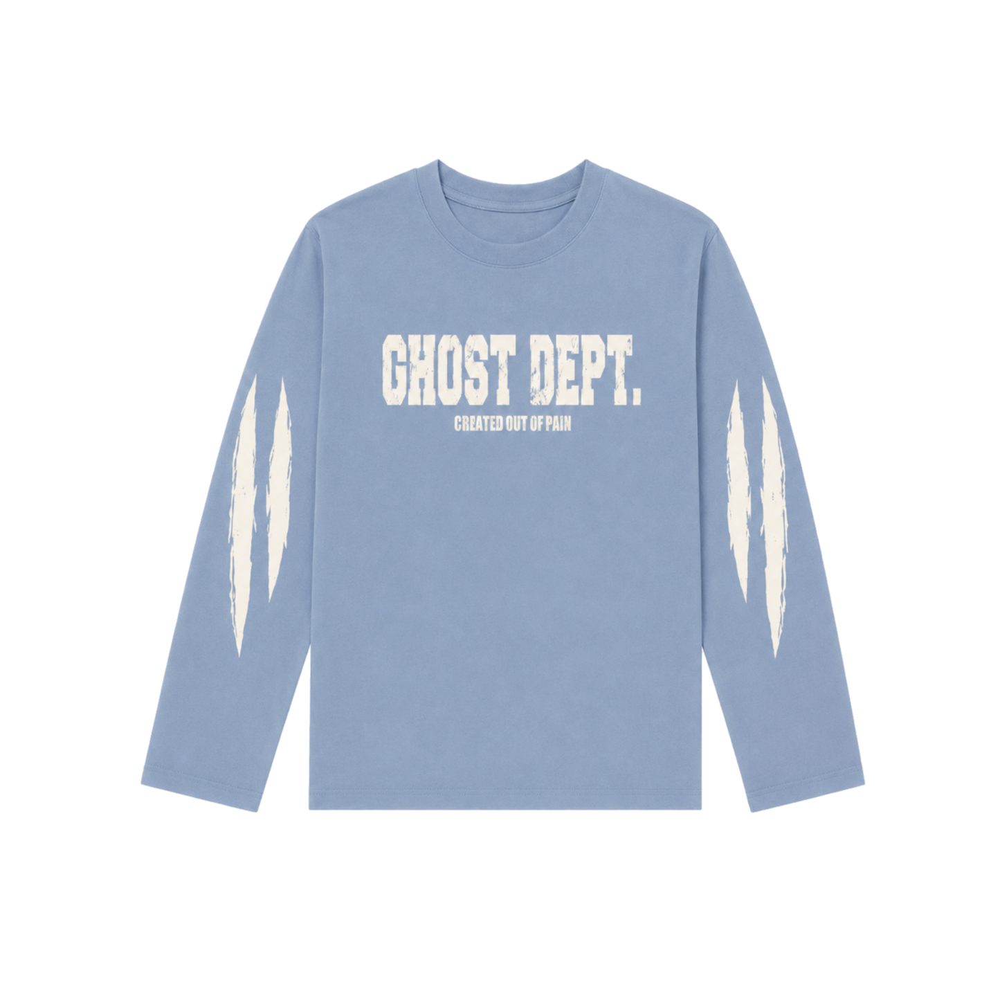 BROKEN HEART LONGSLEEVE BABY BLUE (PRE-ORDER)